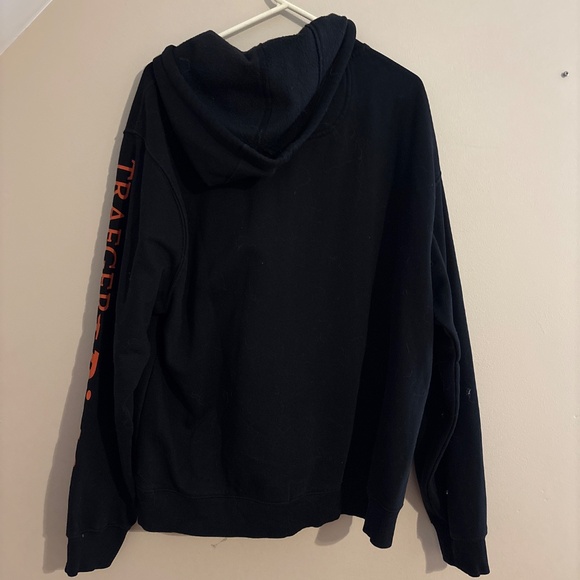 Traeger x Dickies Men’s Black and Orange Hoodie XL - Picture 2 of 3